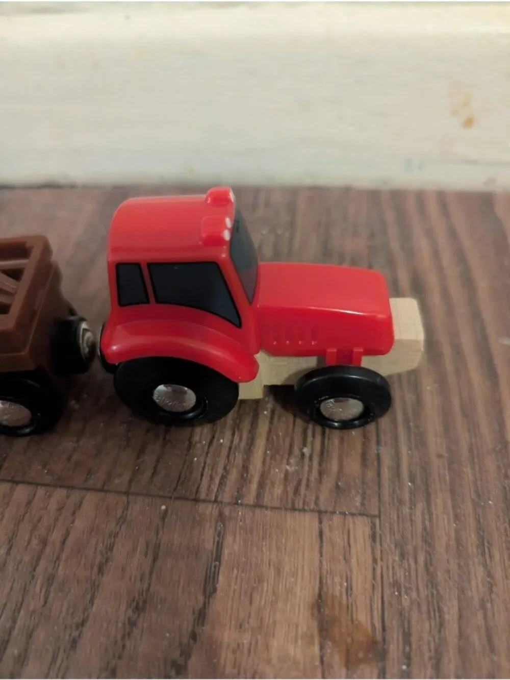Brio Cow, Tractor And Trailer Replacement Pieces Train Track